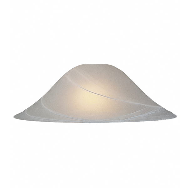 Leuchtenglas Alabaster GDN42/15, D=42cm, GDN42/15