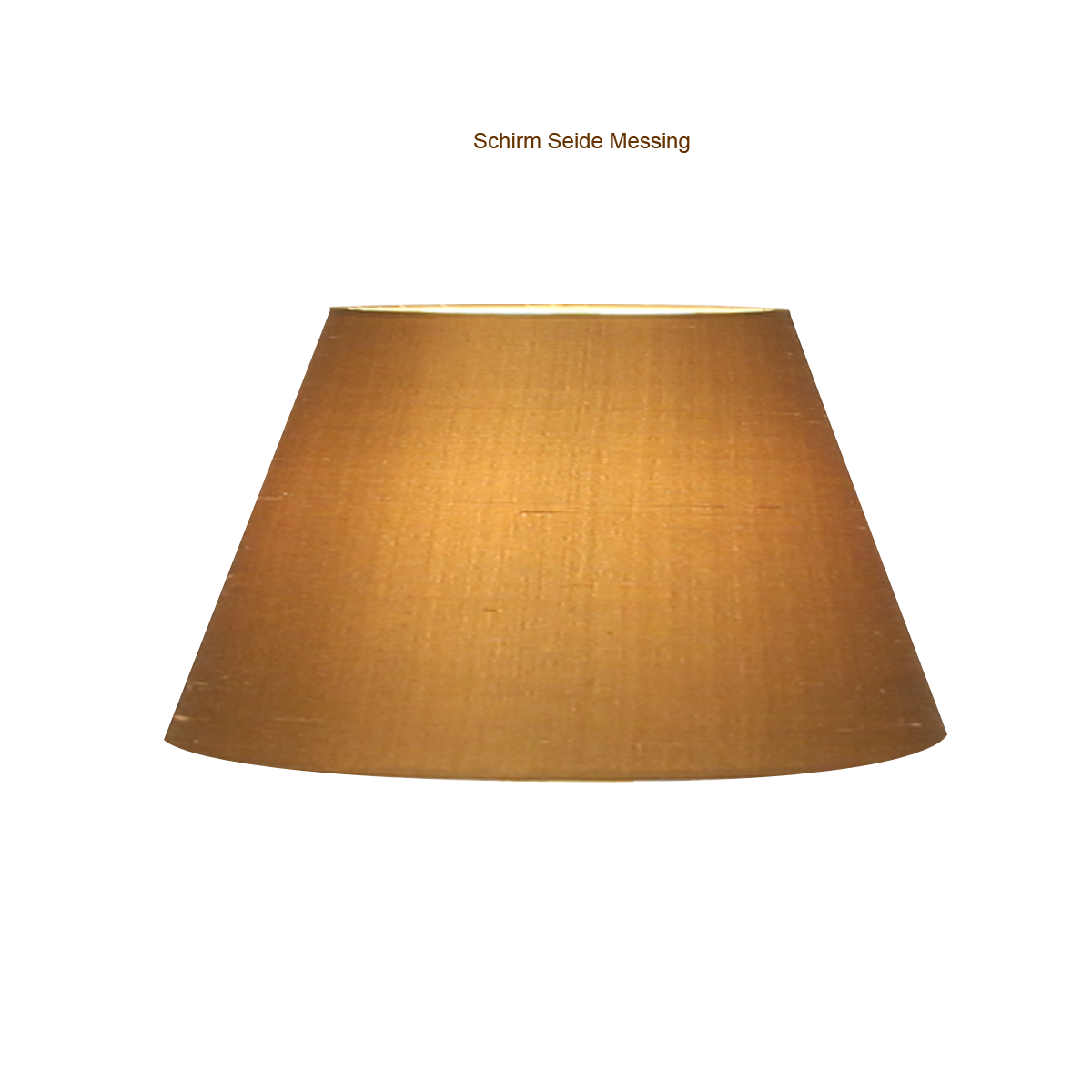 Lampenschirm konisch D=30cm Tischleuchte Wandlampe E27 Seide Farbe nach Wahl