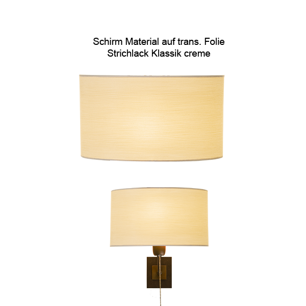 Lampenschirm Blende 30cm, E27 Strichlack, Strichlack Farbe nach Wahl