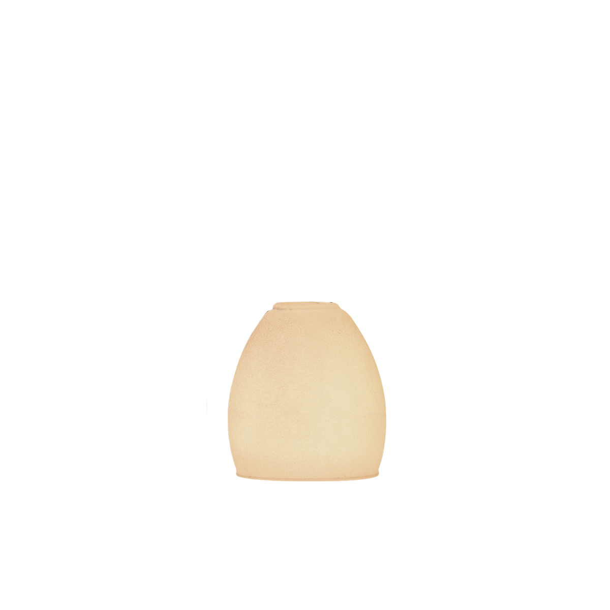 Leuchtenglas Tulpenglas Scavo uni, GTS08/10, D=8cm, E14